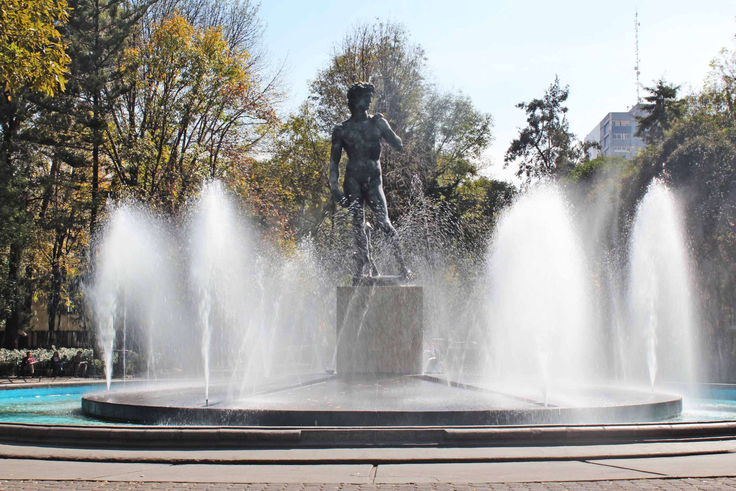 Plaza Rio de Janeiro en la Colonia Roma